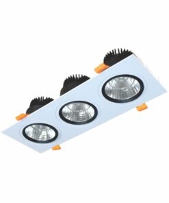 Đèn Downlight Vuông Chiếu Điểm Âm Trần 3x18W DFC3181 Duhal
