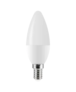 LED Nến thân nhựa 3W ánh sáng vàng LCD-3V MPE