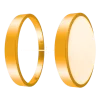 Viền đèn CL 16W màu vàng gold BD30-G MPE