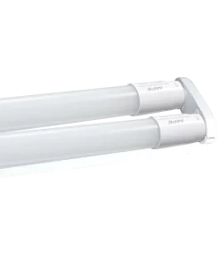 Bộ máng LED Tube thuỷ tinh 2x18W 1.2m ánh sáng vàng MGT8-220V MPE