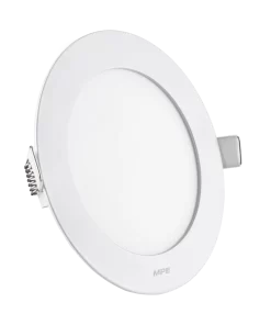 LED Panel âm trần nhôm mặt tròn 12W phi nhỏ ánh sáng vàng RPL-12SV MPE