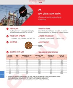 Trang 73 Catalog kỹ thuật dây điện Cadivi