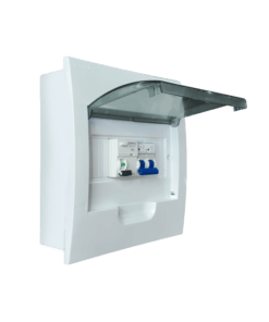 Tủ điện âm tường chứa CB 3-6 cực Duhal DHN3-6L
