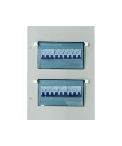 Tủ điện âm tường 4 cực Duhal DHS04PL thiết kế nhỏ gọn