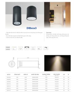 Trang 106- Tài liệu kỹ thuật đèn led Duhal series DIBxxx3